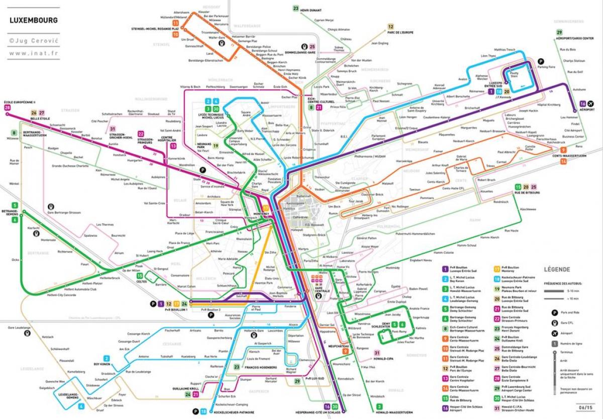 peta Luxembourg metro